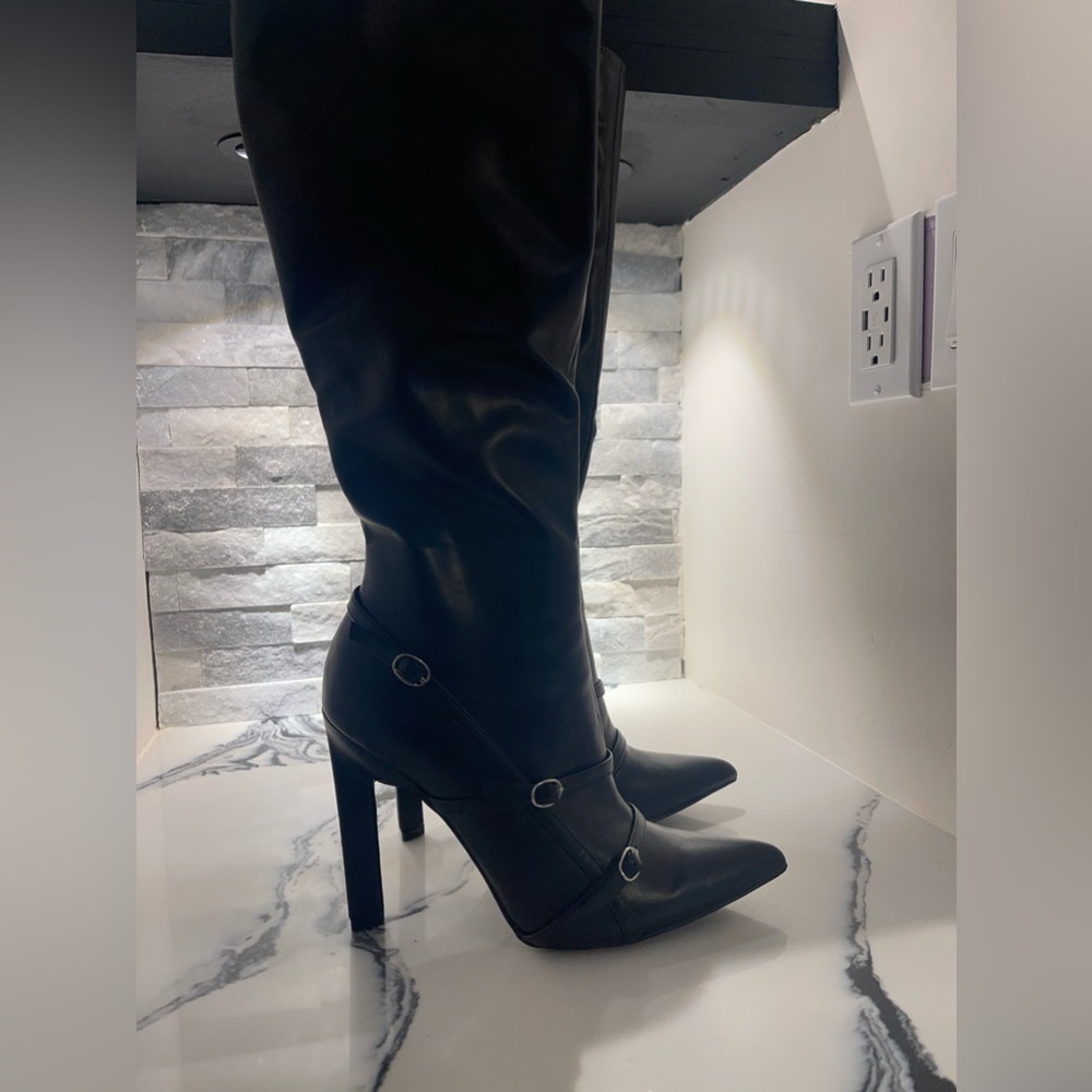 Black Leather boots